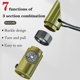 thumbnail image 5 of Emergency Survival Whistle,7-in-1 Whistle With Led,compass And Thermometer,multifunctional Whistle With Lanyard For Outdoors, Mountaineering, Boating, 5 of 5