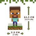 thumbnail image 2 of Figura coleccionable de Steve Icon Light de Minecraft | Decoración de dormitorio de Minecraft, 2 of 4