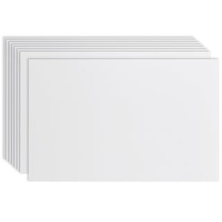 8 Pack Corrugated Plastic Yard Signs 24x36 for Outdoor, Open House,  Birthday, Lawn, Foam Poster Board with 4mm Blank Surface (White)