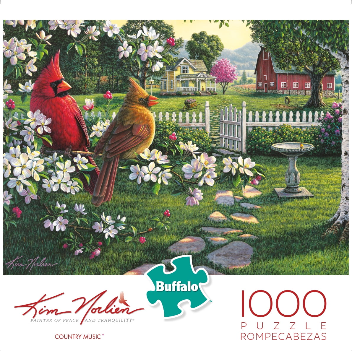 Buffalo Games Jigsaw Puzzle Cottage by The Sea Chuck Pinson 1000 Pcs #11398 for sale online 