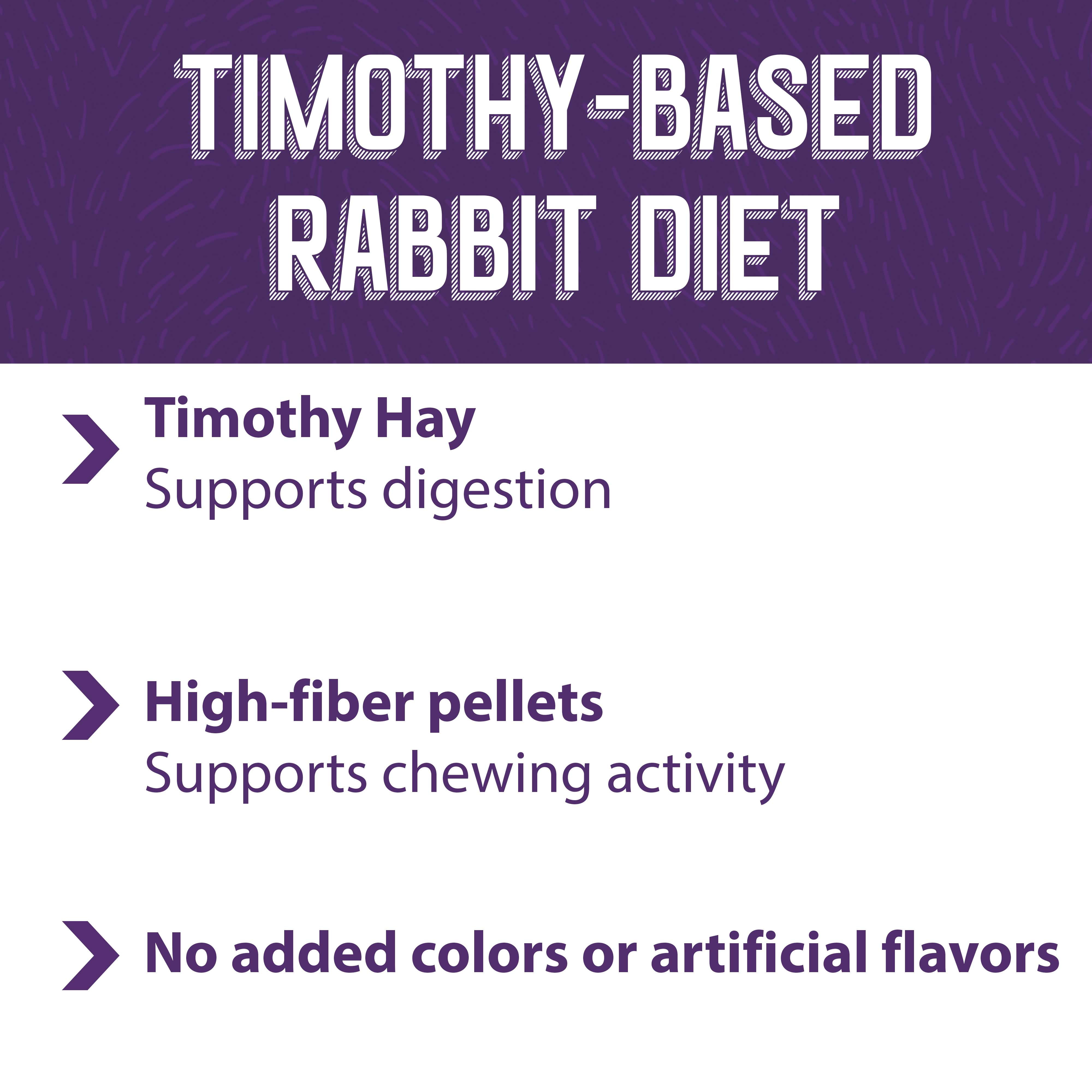 Mazuri Timothy-Based Rabbit Food, 5 lbs.