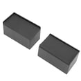 thumbnail image 1 of 4 Pack Bed Furniture Risers L Shape Rectangular Furniture Risers Stackable Sofa Risers Anti Slip Rubber Pad Lifts Up Riser For Sofa Table Couch Chair Bed Raisers, 1 of 8