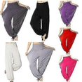 thumbnail image 2 of Fianao Women's Comfy Harem Yoga Loose Long Pants Belly Dance Boho Sports Wide Trousers, 2 of 5