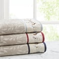 thumbnail image 4 of Pemberly Row 6-Piece Cotton Embroidered Jacquard Towel Set in Navy, 4 of 8