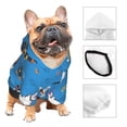 thumbnail image 3 of Fotbe Cute Dogs Sudadera con Estampado para Perros Pequeños – Suéter con Capucha para Mascotas, Tela Suave de Forro Polar con Bolsillo-X-Large, 3 of 7