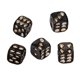 thumbnail image 5 of 5pcs Skull Dice 6-Sided KTV Entertainment Game Pool Toys Favor Props Silver Sunnimix 5pcs Party Skull Dice, 5 of 6