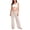 Beige, variant on Pregnancy Casual Pants Drawstring Low Waist Comfy Loose Long Pants Home Loungewear