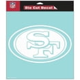 thumbnail image 1 of San Francisco 49ers 8"x8" Die-Cut Decal, 1 of 1