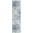 thumbnail image 3 of SAFAVIEH Martha Stewart Luanna Distressed Floral Runner Rug, Cream/Blue, 2'2" x 8', 3 of 6