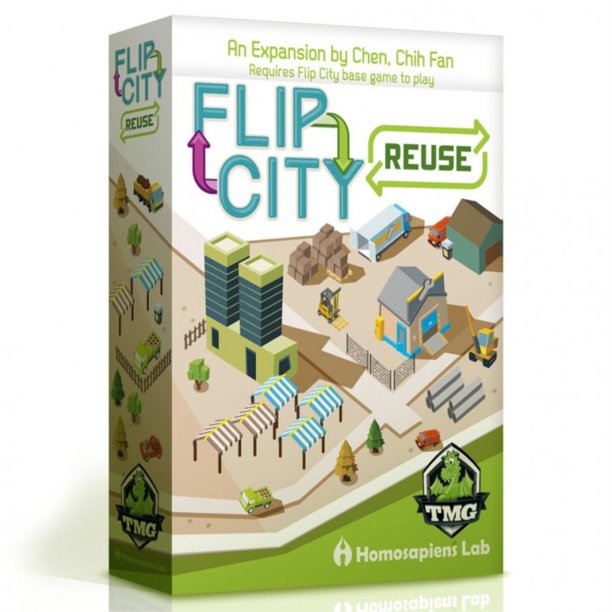 Flip City Reuse Board Game