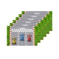 thumbnail image 4 of MKHERT Boy's Toy Cartoon Car Race Finish Top View Placemats Table Mats for Dining Room Kitchen Table Decoration 12x18 inch,Set of 6, 4 of 4
