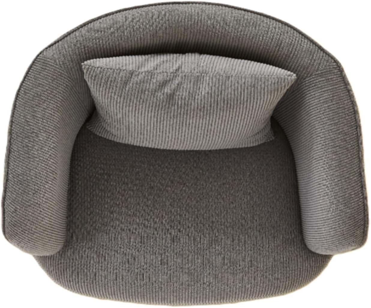 US Pride Furniture Modern Channel Corduroy Velvet Accent Chair with Black Metal Legs Luxurious Design and Comfortable Seating Ideal for Living Room Bedroom or Office Grey