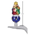 thumbnail image 3 of Old World Christmas Nativity Tree Top Glass Blown Ornament, 3 of 3