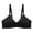 Black, variant on LYEAA Wireless Bras for Women Plus Size Soft No Wire Push up Everyday Bras Support Solid Lightly Lined Lift Sleep Bras Comfortable Wirefree Breathable Shaping Daily Bralette Red S