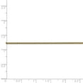 thumbnail image 5 of 10K Yellow Gold Spiga (Wheat) chain 24 in 1.25 mm 1.25mm, 5 of 5