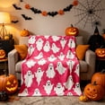 thumbnail image 5 of Halloween Fleece Blanket Soft Throw Warm Cozy Fast Heating Instant Warmth for Chilly Evening Naps by MPOISVA, 5 of 10
