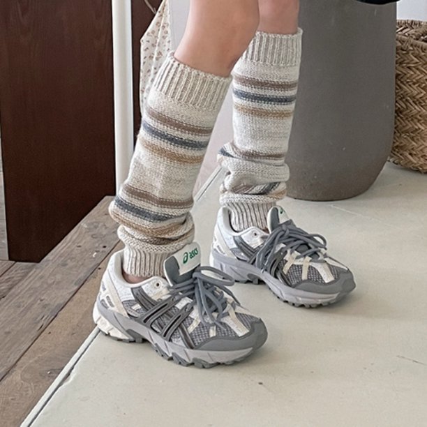 Jambières Longues Femmes - Lot De 2 Paires, Motifs Bohème - Chaudes, Extensibles, Pour Bottes Et Chaussures D'hiver