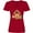 Red, variant on Inktastic Gingerbread House Christmas Women's V-Neck T-Shirt