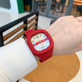 thumbnail image 2 of Reloj cuadrado para hombres y mujeres, reloj de gelatina para niños, estudiantes de secundaria, estilo coreano, 2 of 4