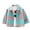 Mint Green, variant on Kiijoy Little Boys Cotton Plaid Shirt Long Sleeve Button Down Shirt Children's Casual Tops