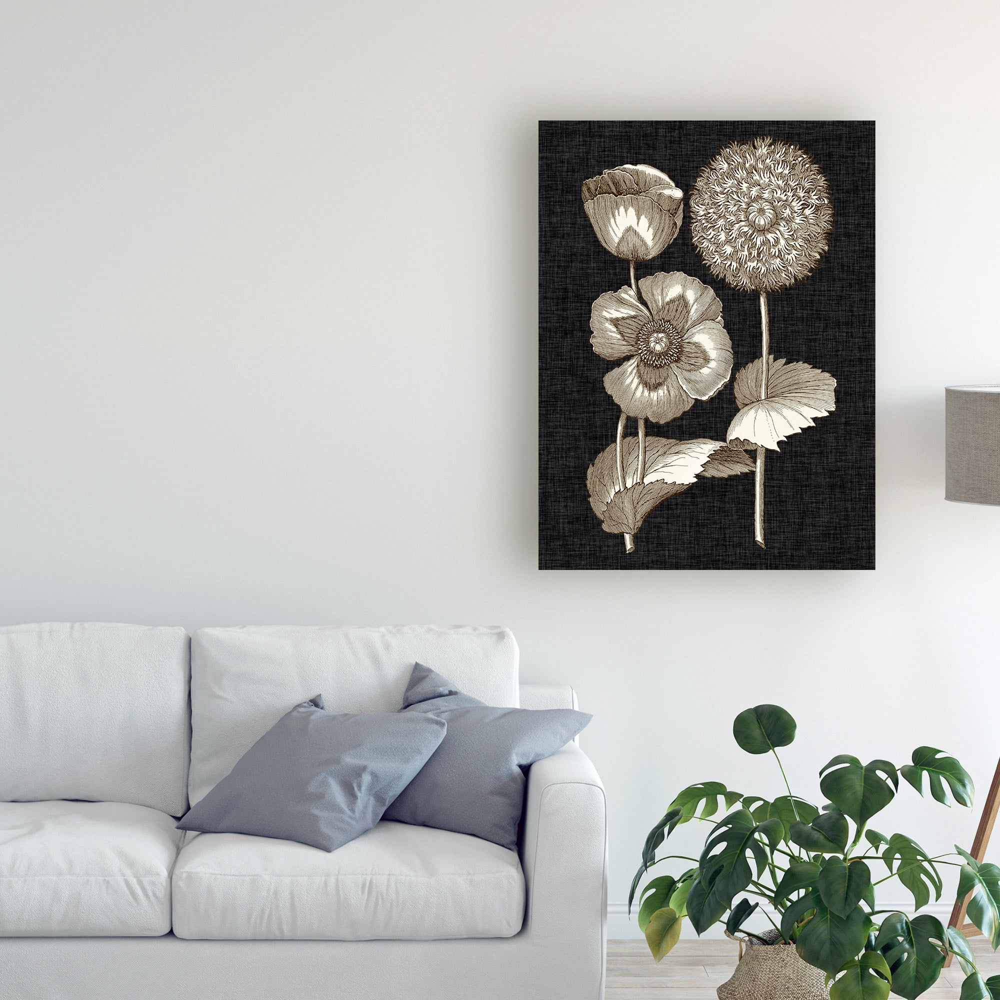 Trademark Fine Art 'Dramatic Chintz III' Canvas Art by Vision Studio