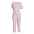 thumbnail image 5 of Secret Treasures Women's and Women's Plus Sleep Top and Pants, 2-Piece, 5 of 5