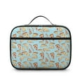 thumbnail image 2 of Lightweight Insulated Lunch Bag with Pizza, Pizza Pattern, Funny, Foodie, Cartoon, Food, Delicious, and Italian Prints – Durable Lunch Tote for School and Travel, 2 of 6