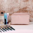 thumbnail image 5 of Bolsa de Maquillaje Yuxing Gran Capacidad Cosméticos Cuero Rosa, 5 of 5