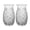 2pcs, variant on KGJQ Pineapple Shape Cocktail Glass, 480ml Embossed Tumbler for Juice Hot Beverages, Creative Bar Glassware for Whiskey, Vintage Home Bar Decor