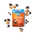 thumbnail image 4 of , Dark Chocolate Sea Salt and Caramel Covered Thin Dipped Snack Nuts Individual Packs for Guilt-Free Snacking with Half the Sugar, Perfect for Gathering, Pack of 10, 2oz Single Servings, 4 of 5