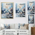 thumbnail image 4 of Designart "Harmony In Snowy Blooms" Snow Floater Framed Canvas Art Print, 4 of 5