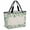 Green Beige, variant on Sage Green Eucalyptus Beach Bag for Women, Large Breathable Mesh Beach Tote Bag, Spring Summer Leaves Rustic Burlap Sandproof Lightweight Travel Bags for Vacation Picnic Swimming Pool