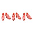 thumbnail image 2 of Dalazy Chaussures de Poupée Talons Hauts Élégants Accessoires pour Poupée 1/6 Fille Rose 3Set, 2 of 6