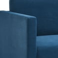 thumbnail image 2 of Better Homes & Gardens Wyatt Velvet Sofa, Blue Cove, 2 of 12