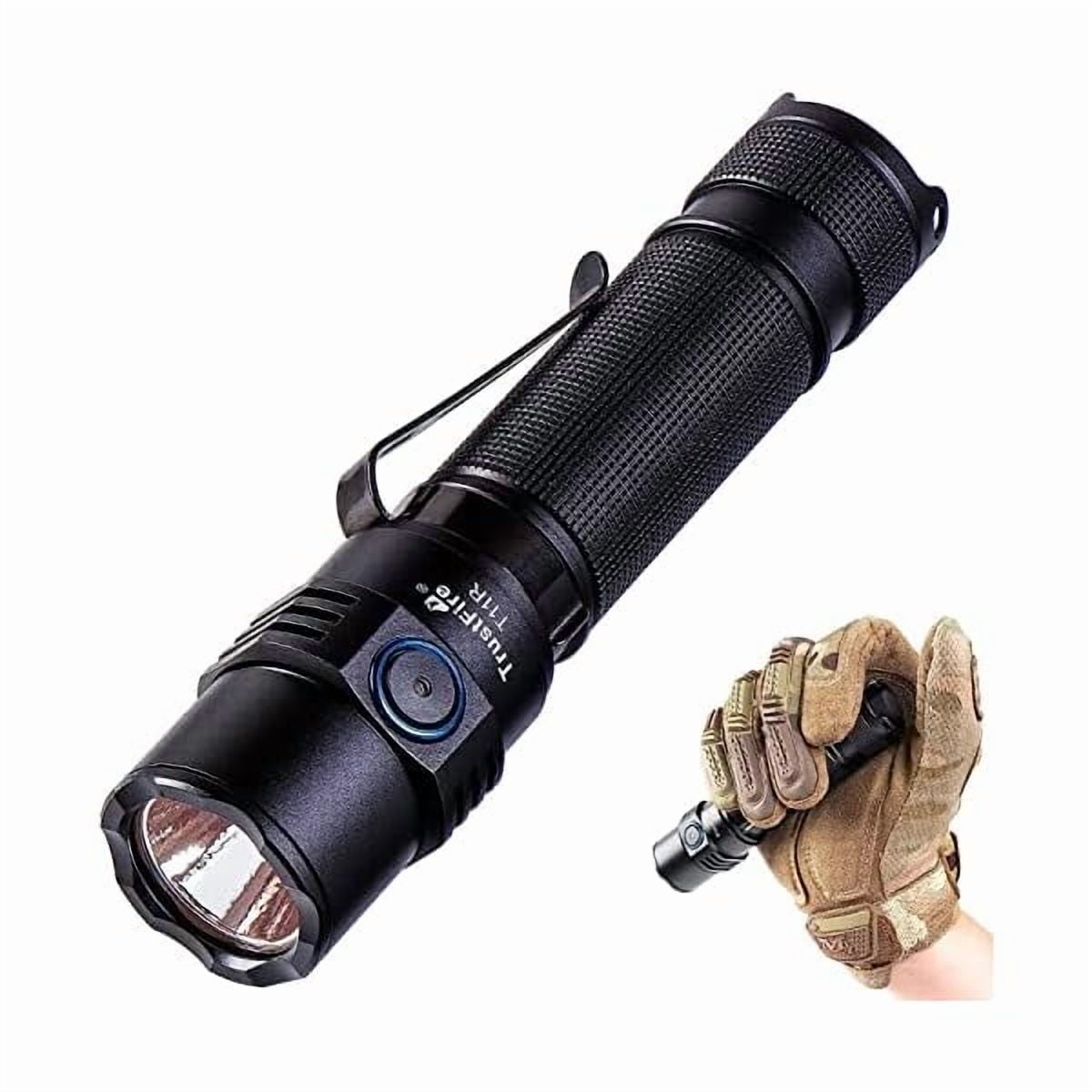 Solaray FLA-ZX1-KIT ZX-1 Rechargeable LED Tactical Flashlight Kit