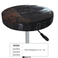 thumbnail image 4 of Round Bar Stool Seat Covers, Gloomy Mansion Forest Scene Elastic Round Chair Cover Stool Seat Slipcover Bar Stool Cushions Round Pad for 12-14 inch, 4 of 7