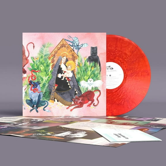 Father John Misty - I Love You, Honeybear Single LP Pearlescent Red - Music & Performance - Vinyl