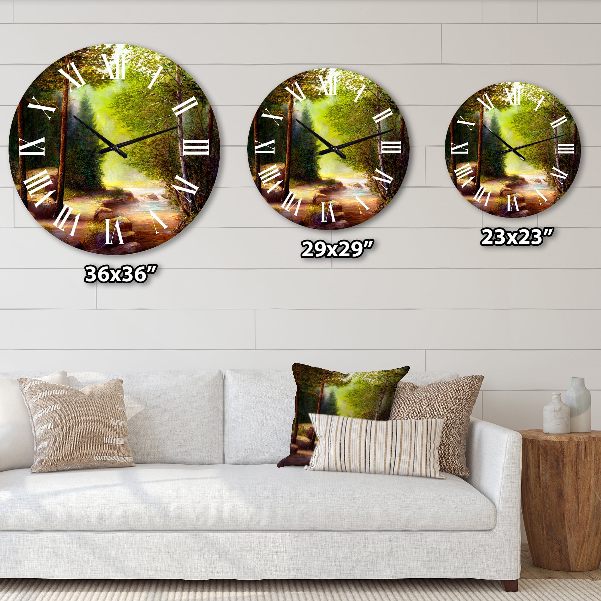 Designart 1 in Wall Clock