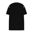 thumbnail image 6 of BVOFAR Waffle T Shirts for Men Short Sleeve Shoulder Patch Velvet Shirt Relaxed Fit Crew Neck Tops Casual Stylish Knit Basic Tees with Pockets Black XXL, 6 of 10