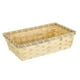 thumbnail image 5 of Cesta de pan Cesta de almacenamiento de bambú Artículos diversos Bocadillos de huevo Cesta de almacenamiento de juguetes tejida Cesta de servicio de 28cmx18cmx8cm mayimx Cesta de almacenamiento, 5 of 9