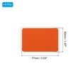 thumbnail image 2 of Unique Bargains Down Jacket Repair Patch 2' x 3', 6 Pack Self Adhesive Nylon Fabric Patch, Orange, 2 of 5