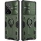 thumbnail image 1 of Funda para Galaxy S21 Ultra con cubierta para cámara y soporte, protección de lente deslizante + soporte de anillo de 360°, resistente a impactos, a prueba de golpes, funda protectora para Samsung, 1 of 7