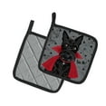 thumbnail image 2 of Caroline's Treasures Halloween Vampire Scottie Pair of Pot Holders, 2 of 3