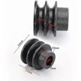 thumbnail image 3 of 20mm Id V Belt Pulley Pulley Di Dire Dout Double Groove Fit For Ho/nes 168f 170f Gx110 Gx120 Gx160 Gx200 7hp Atv Go Kart Graciella Motors (color : 20m, 3 of 5