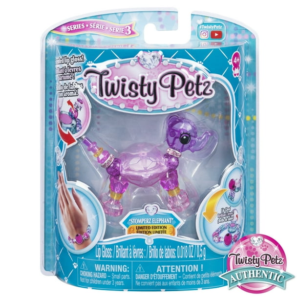 Twisty Petz, Series 3, Stomperz Elephant Collectible Bracelet with Lip