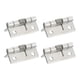 thumbnail image 1 of 4Pcs Bisagras de Puerta de Cierre Automático, 1.5" Bisagra de Resorte de Acero Inoxidable 304, Interior, 1 of 6