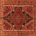 thumbnail image 1 of Ahgly Company Indoor Square Persian Orange Traditional Area Rugs, 3' Square, 1 of 1