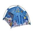 thumbnail image 2 of Tienda de campaña para casa de muñecas en miniatura, escala 1:12, ideal como regalo de cumpleaños o para jugar a las casitas. Azul, 2 of 6