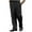 Black Pant for Men, variant on Men’s Drawstring Wide Leg Casual Pants Long Leg Lightweight Fabric Comfortable Design Wear for Summer Outings Casual Gatherings Navy L