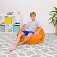 thumbnail image 3 of Posh Creations Bean Bag Chair, Kids, 3 ft, Basketball, 3 of 3